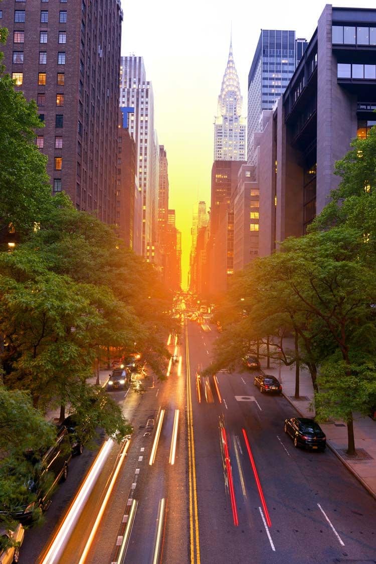 Beautiful view of downtown NYC near The Harper at Harmon Meadow