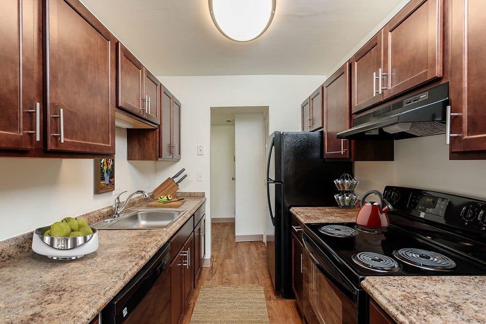 Floor plans offered at apartments for rent in Syracuse, NY.