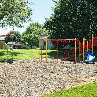 Playground in our community at Eagle Meadows Apartments in Dover, DE