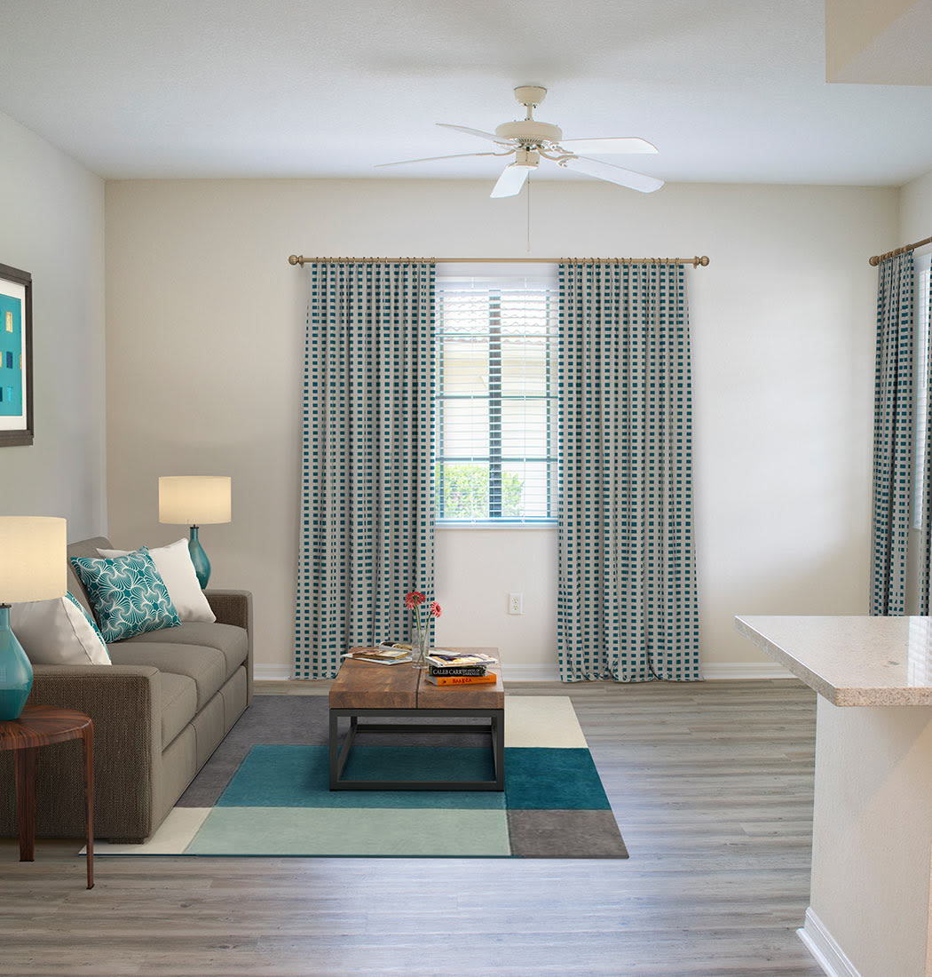 Open floor plans at San Merano at Mirasol