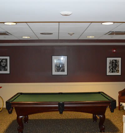 Pool table at Greenwood Cove Apartments in Rochester, NY