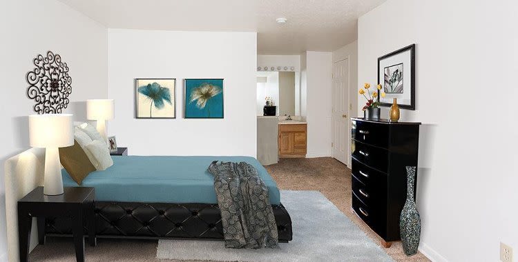 Bedroom at Riverton Knolls