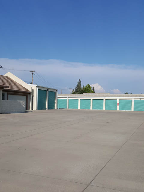 Drive-up units at Superior Self Storage in Gold River, California. 