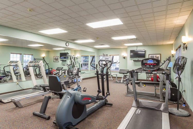 Stay healthy in our fitness center Westview Commons Apartments in Rochester
