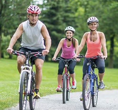 Cycling at Westview Commons Apartments