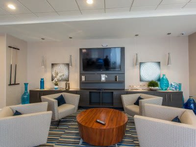 Gateway Landing on the Canal clubhouse interior view in Rochester, New York
