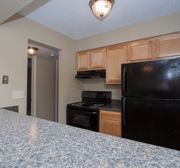 Bavarian Woods has modern kitchens with all the conveniences you need