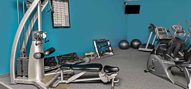 Webster Manor Apartments fitness center in Webster, New York