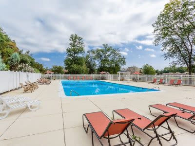 Emerald Springs Apartments swimming pool in Painted Post, NY