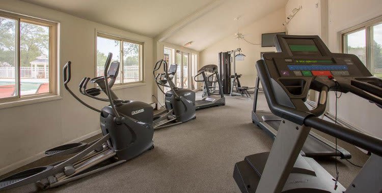 Emerald Springs Apartments fitness center in Painted Post, NY