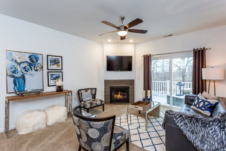 Spacious floor plans at The Links at CenterPointe Townhomes in Canandaigua, NY