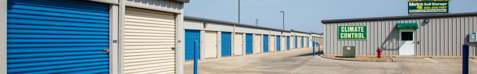 Directions to Amarillo self storage