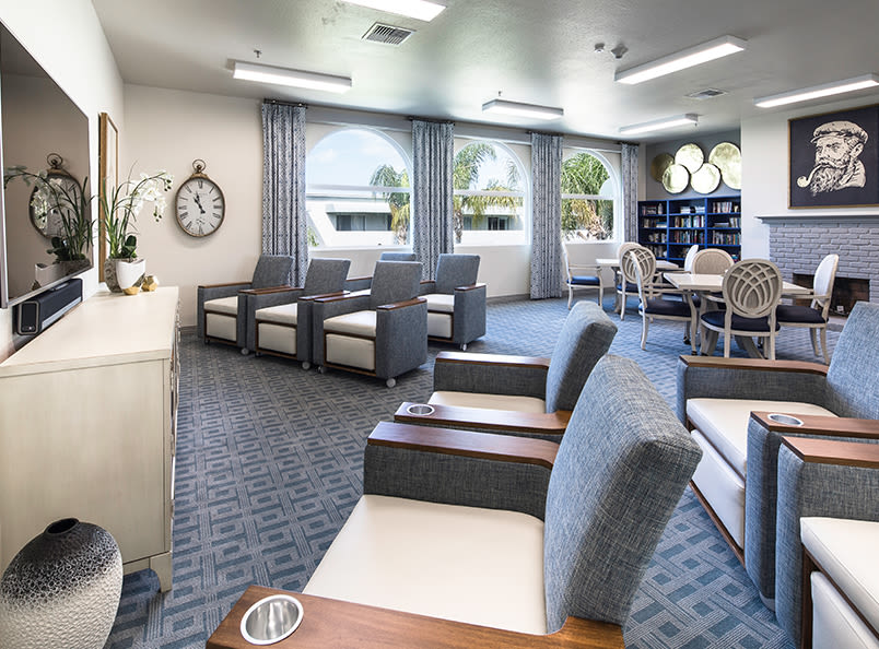 Our community at the senior living facility in Costa Mesa