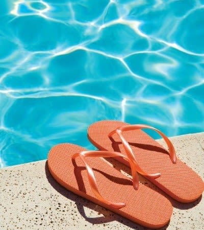 Swimming pool at Woodland Acres Townhomes in Liverpool, NY