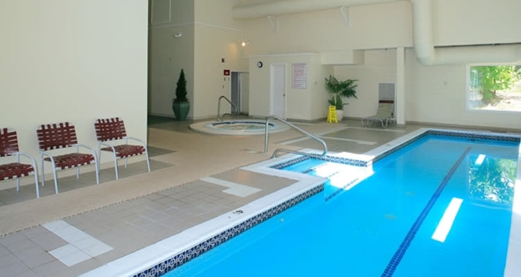 Wellington Hill swimming pool in Manchester