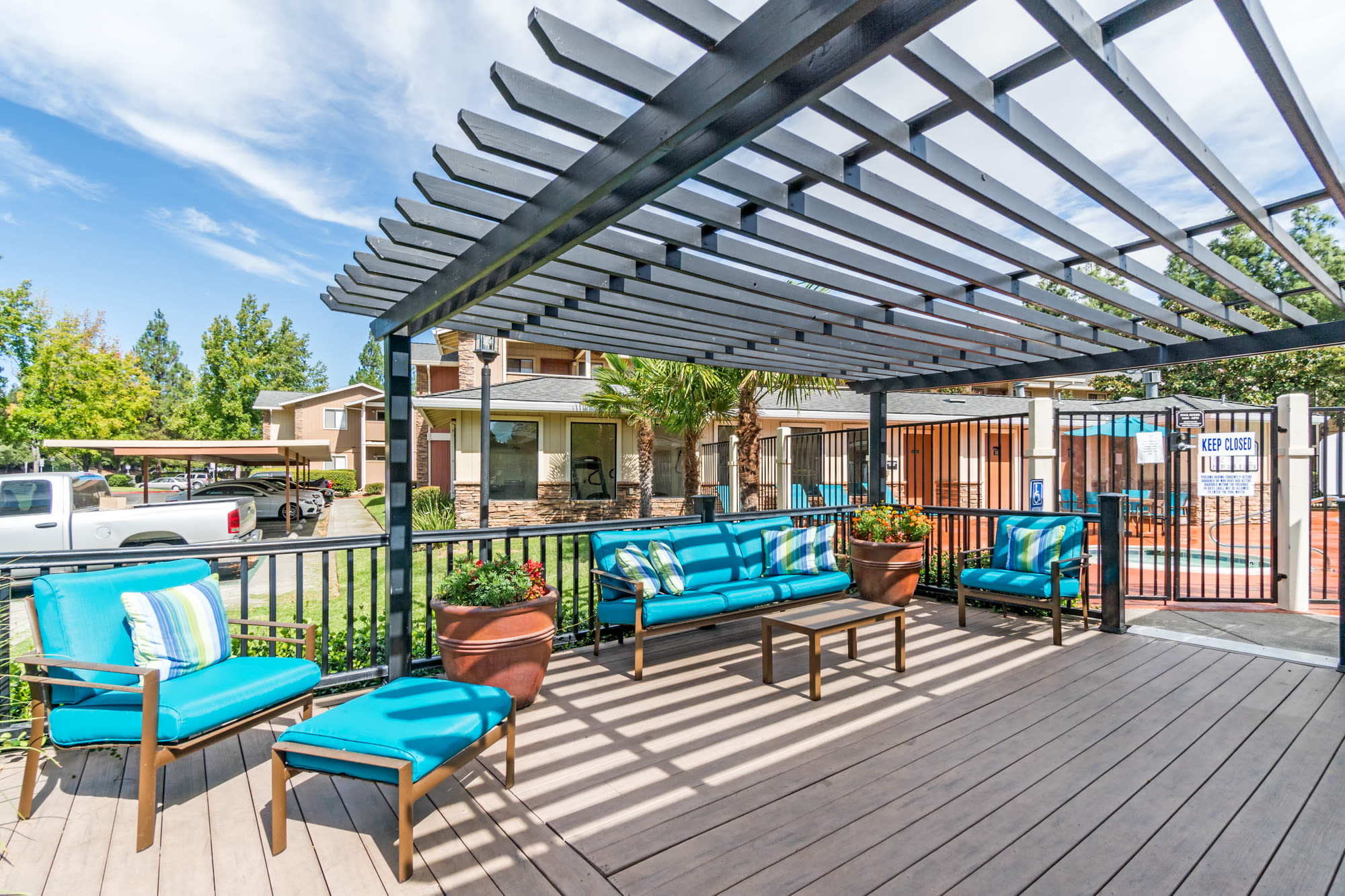 Leasing center at Sommerset Apartments in Vacaville