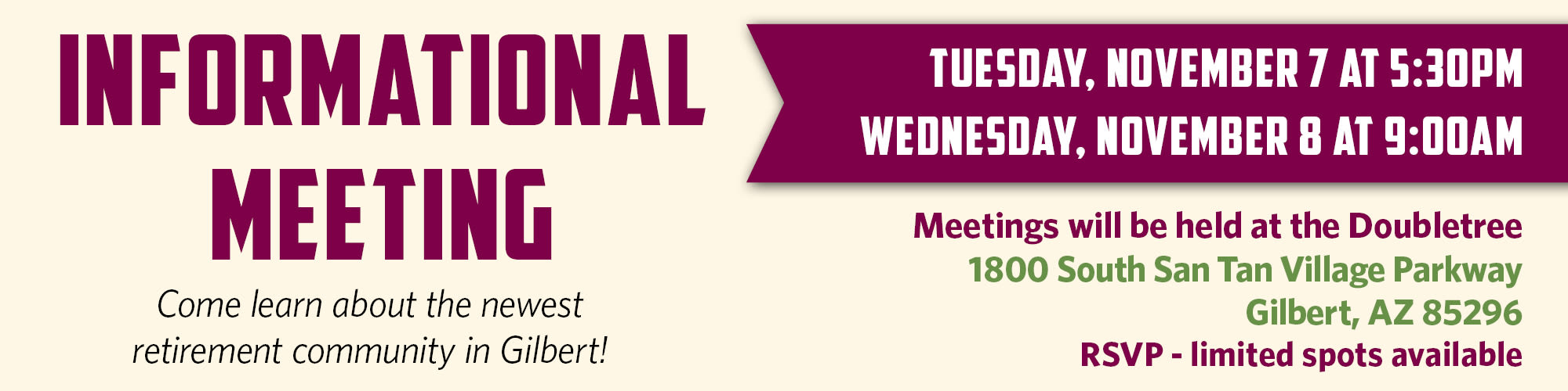 Informational Meeting