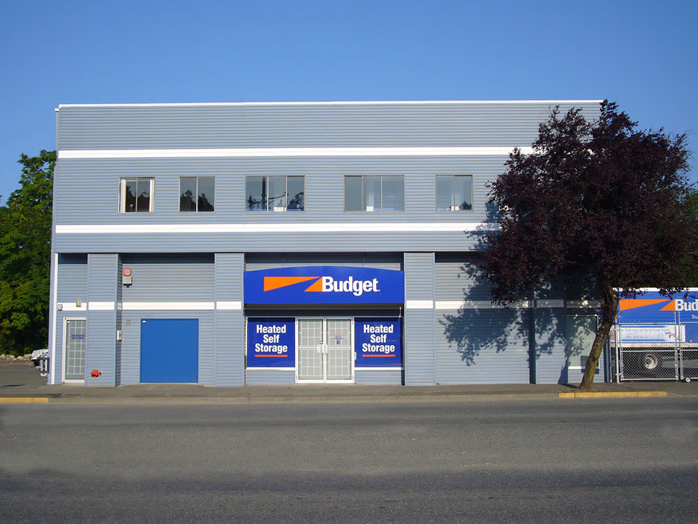 Exterior photo of Budget Self Storage in Port Alberni, British Columbia