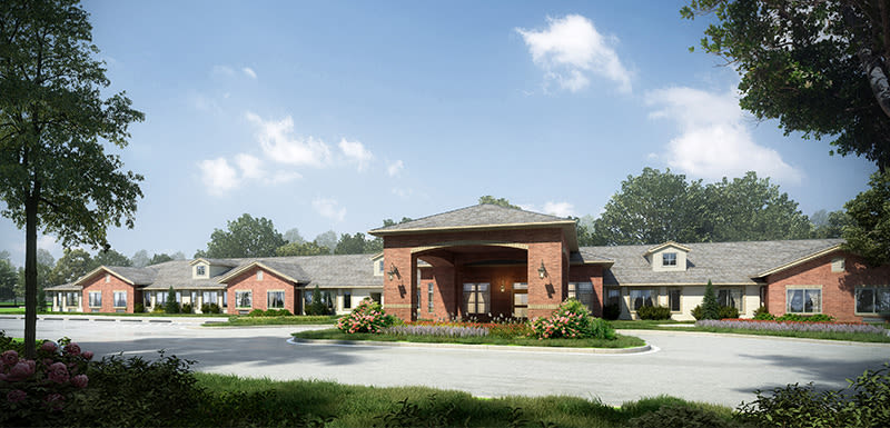 Robinwood Landing Alzheimer’s Special Care Center render