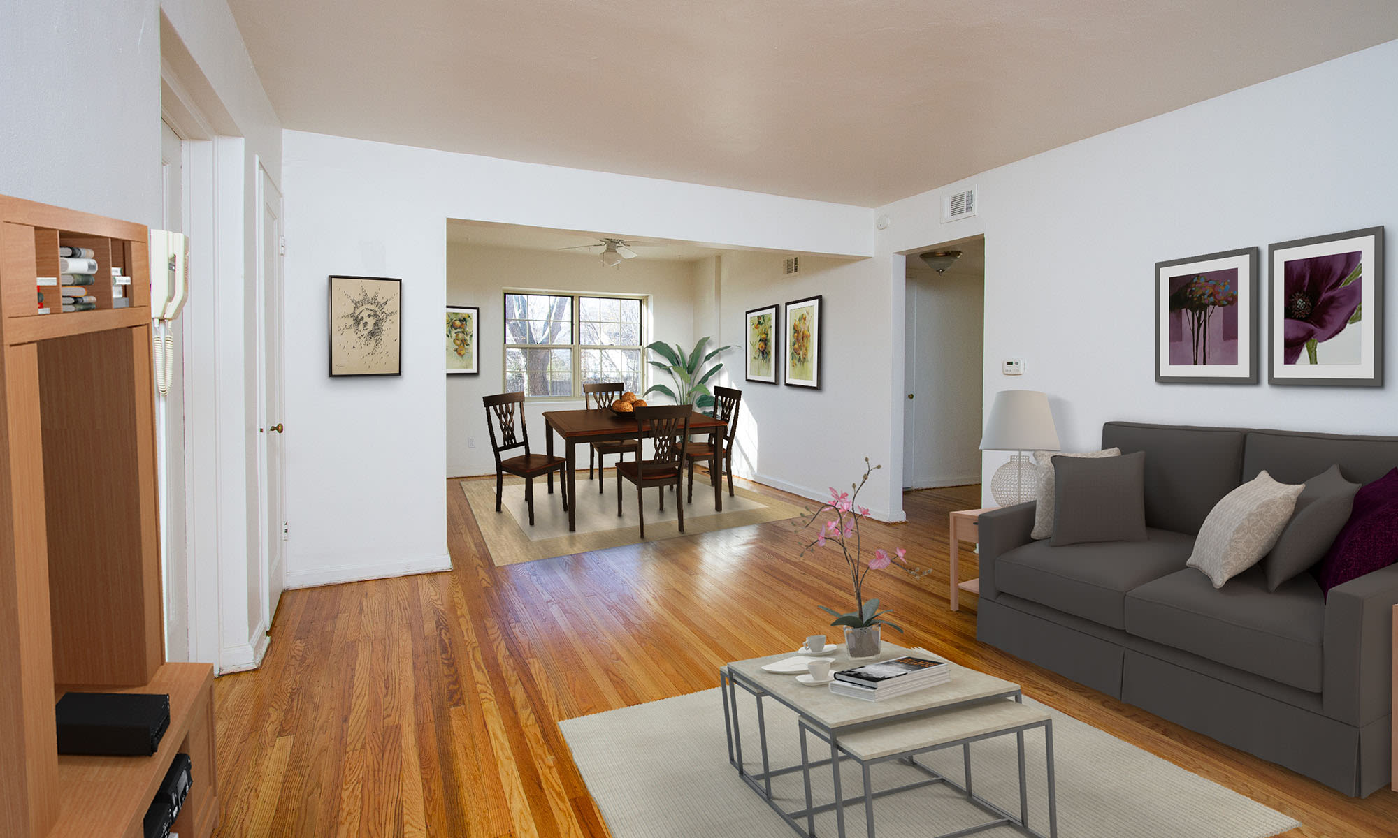 Living area Rochester, New York