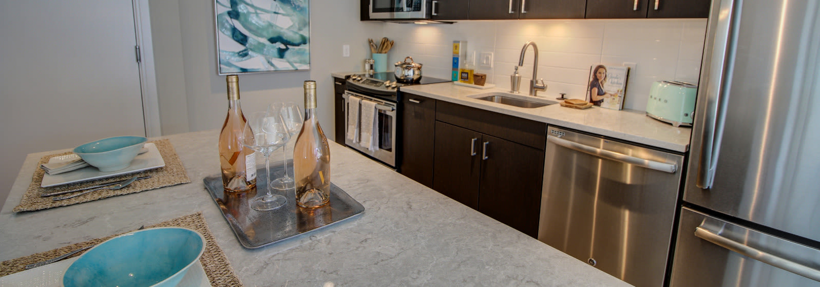 Apartment features at VIA