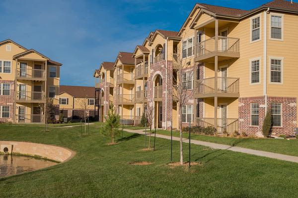 Exterior view of Watercress Apartments