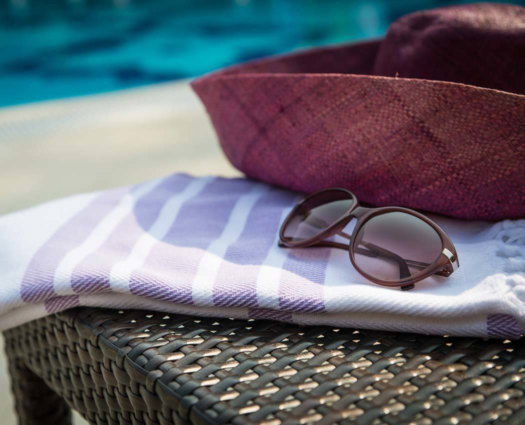 Relax by the swimming pool at Union Apartments in Las Vegas