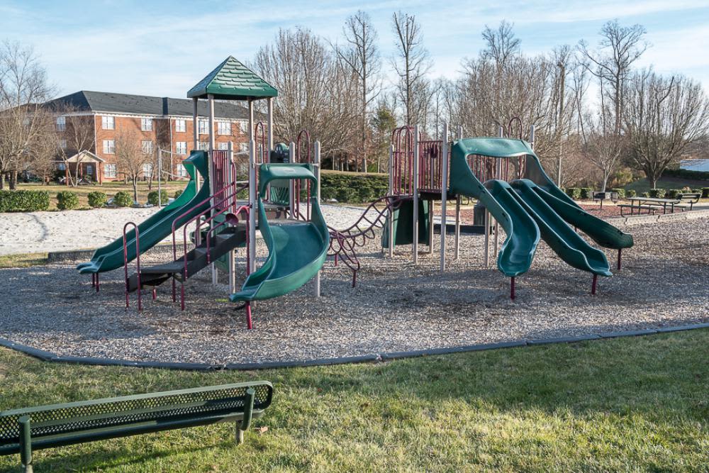 Outside playground at Laurel Springs in High Point, North Carolina