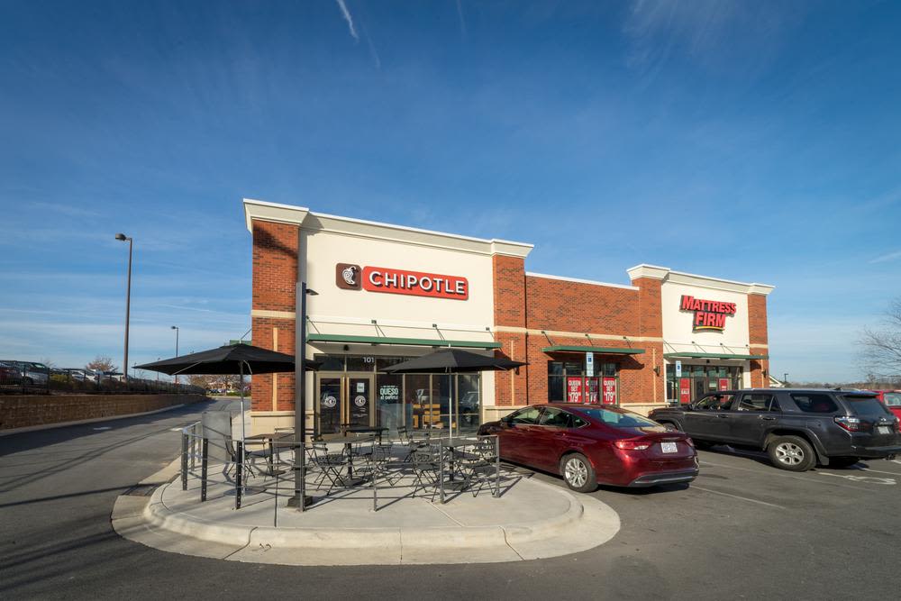 Chipotle Restaurant is near High Point, North Carolina