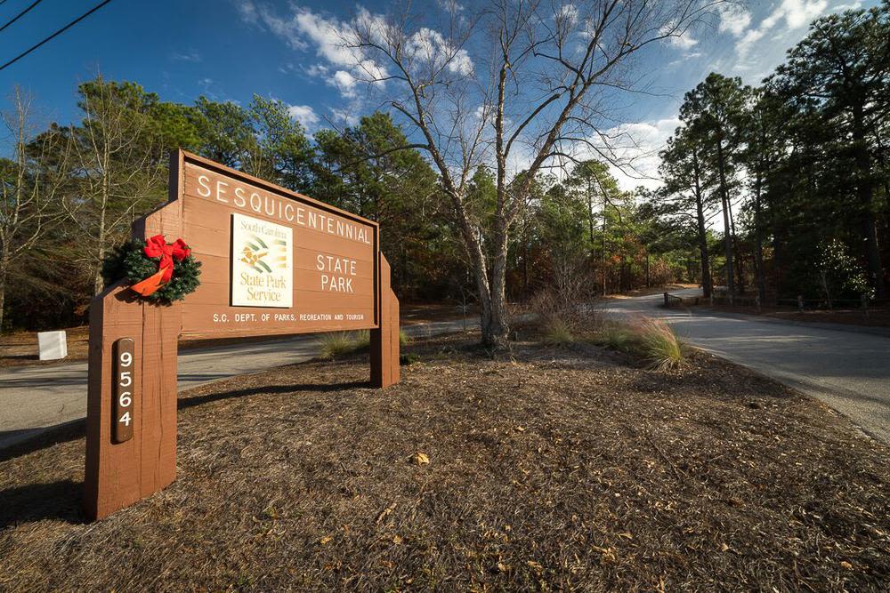 Sesquicentennial State Park near Polo Village in Columbia, South Carolina