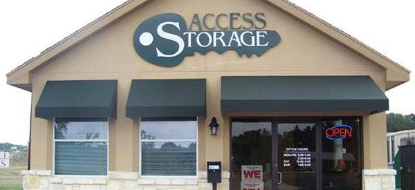 Standard and climate controlled units at Access Self Storage