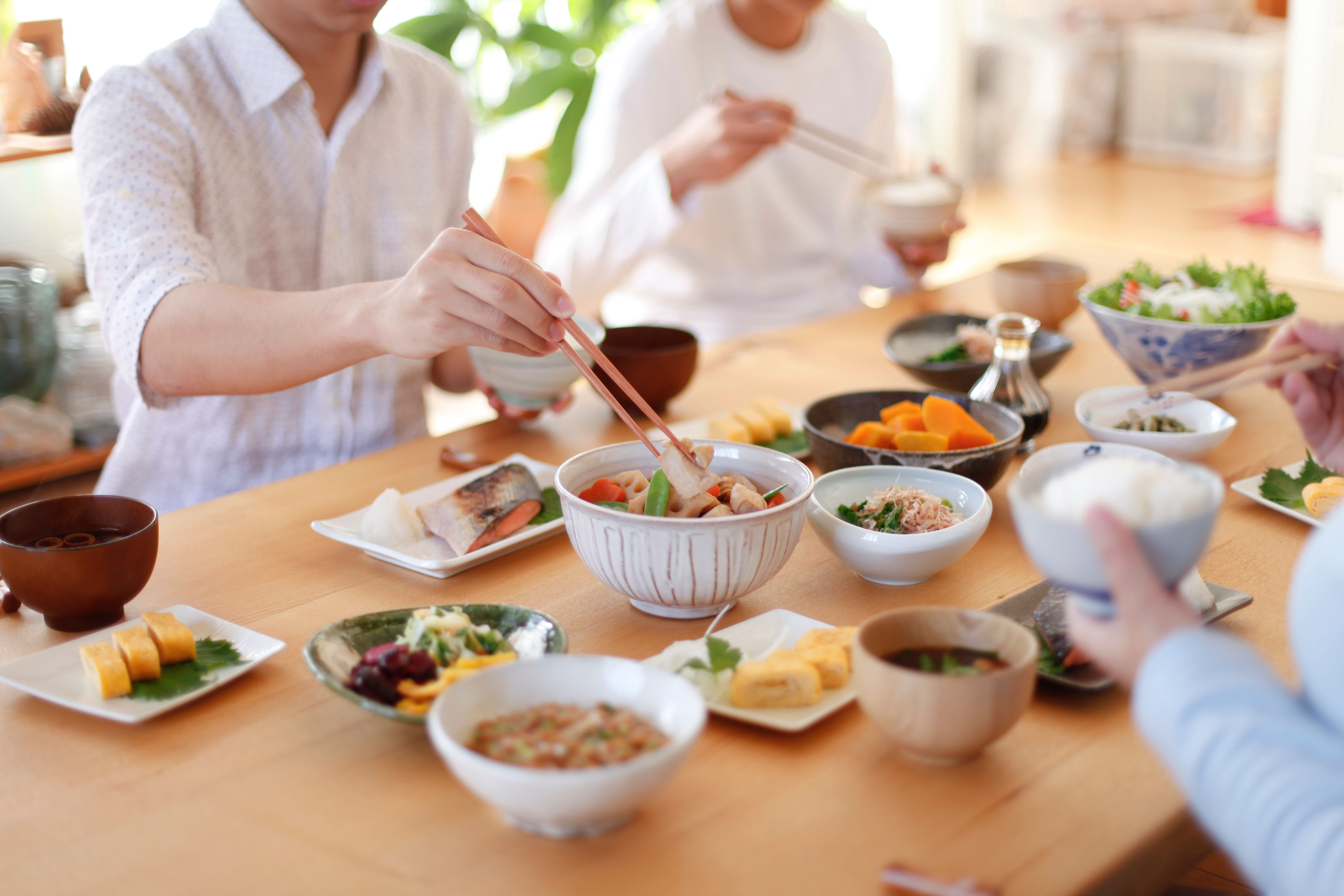 Dinner with friends at Parkview Towers in Burnaby, BC