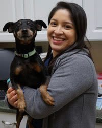 Sara Narvaez at Marbletown Animal Hospital in Stone Ridge