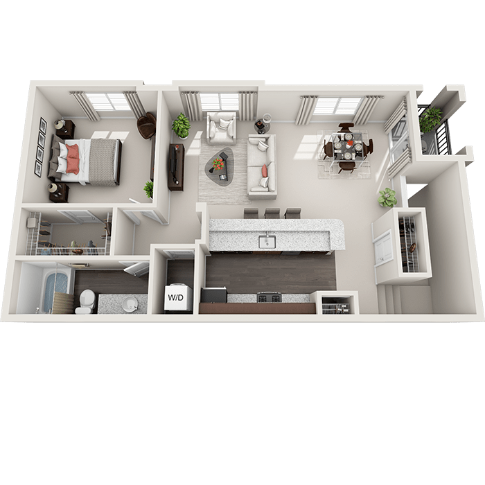 1 & 2 Bedroom Apartments for Rent in Henderson, NV | Miro ...