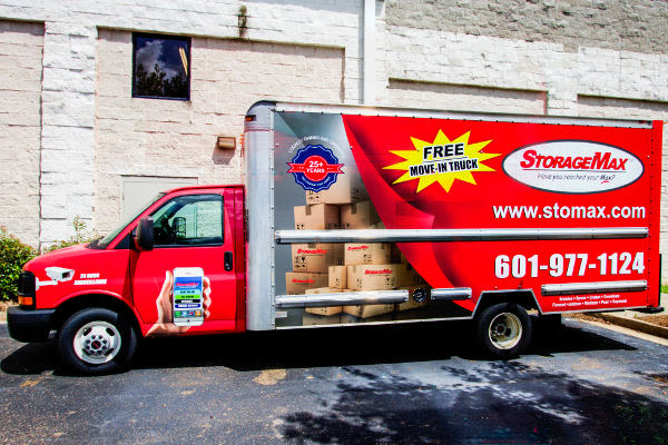free move in truck at StorageMax