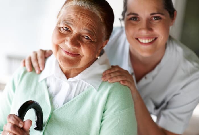 Supportive and caring staff at Brightwater Senior Living of Highland in Highland