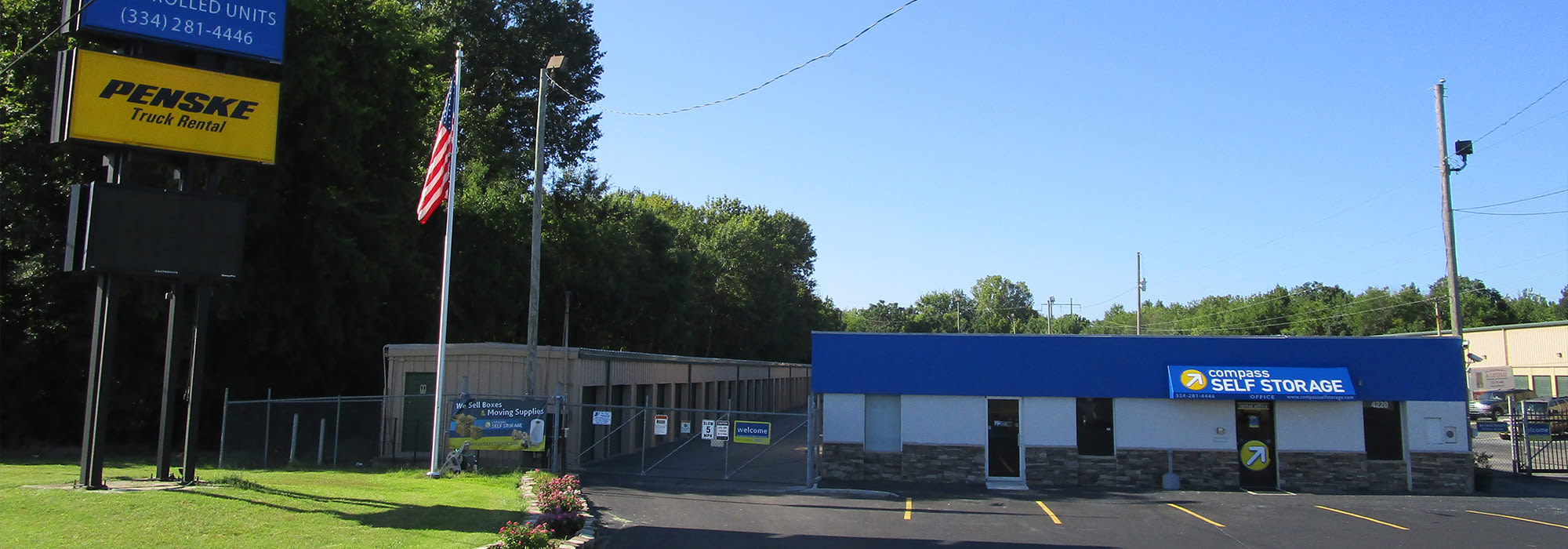 Self storage in Montgomery AL