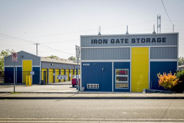 Exterior view of Iron Gate Storage - TV Highway in Beaverton, OR