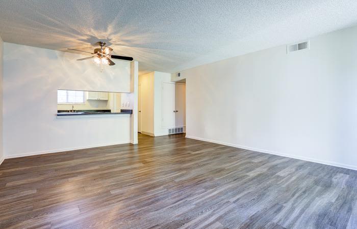 Spacious Bedroom at Deerfield Apartments in Denver