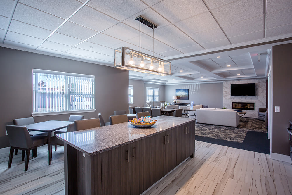 clubhouse at Villa Capri Senior Apartments