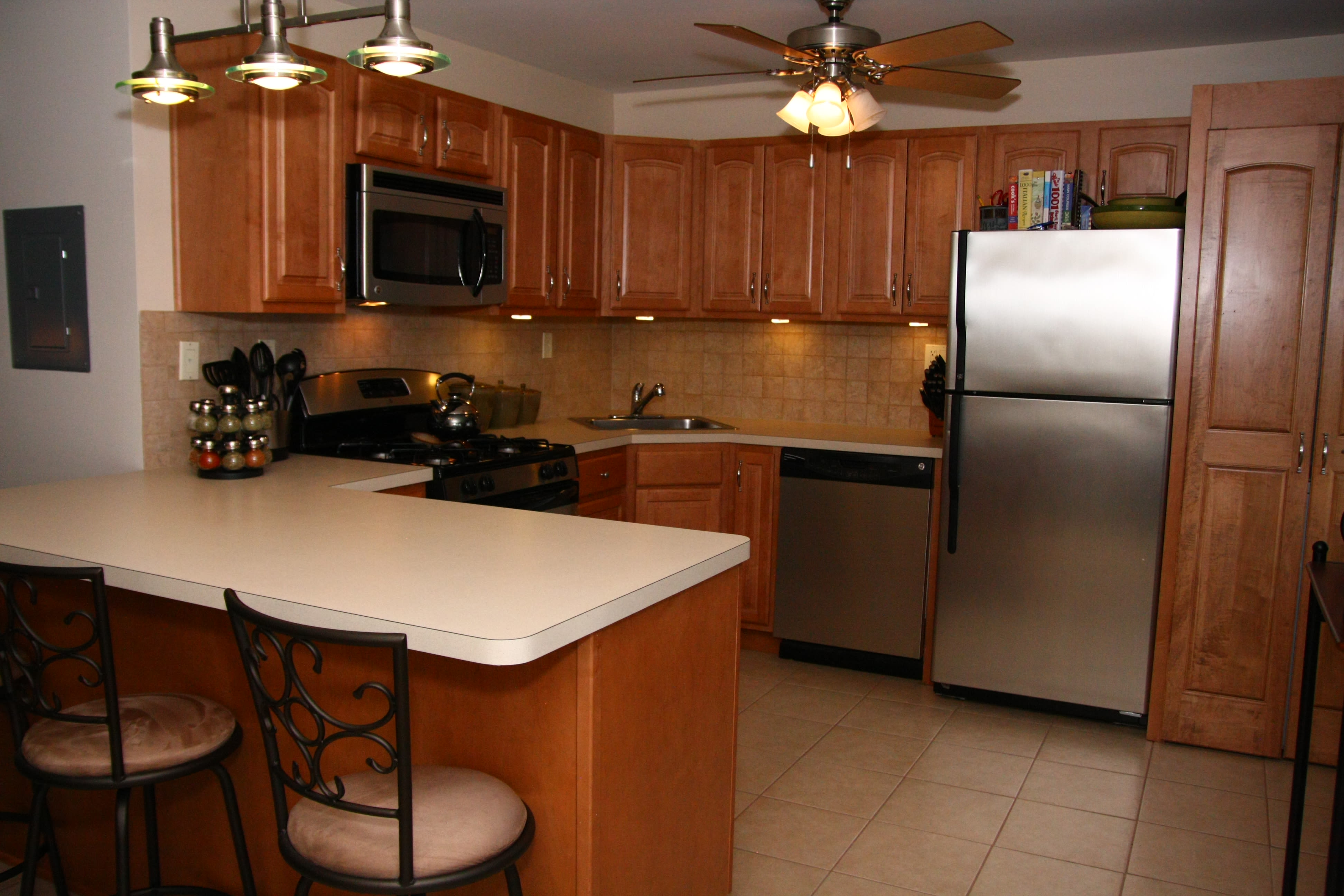 Kitchen at Center Grove Village