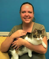 Amy, Client Services at St. Francis Veterinary Clinic