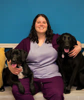 Team member Bereen at St. Francis Veterinary Clinic