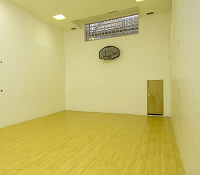 Indoor basketball court at Paradise Lane Apartments