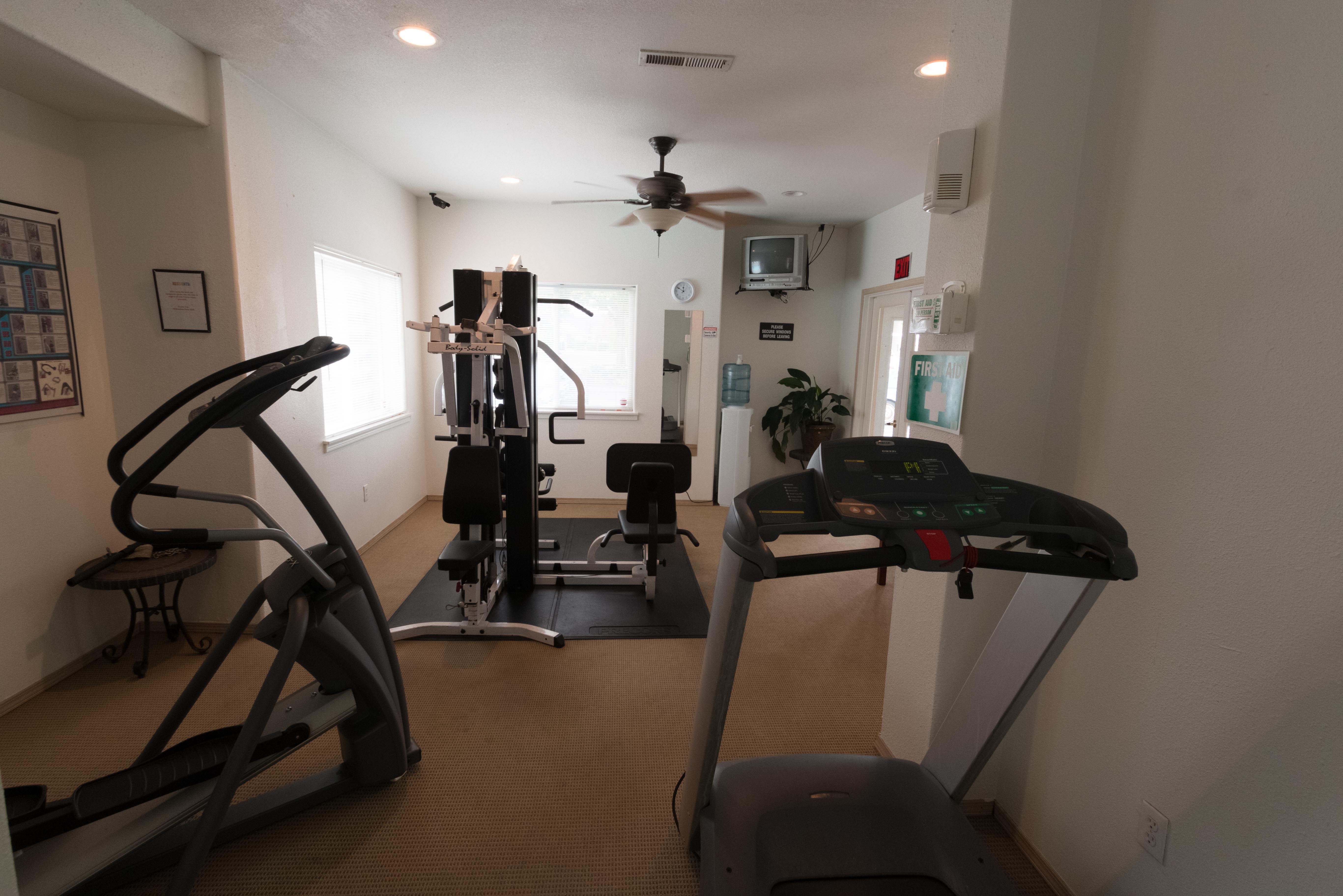 Fitness center at Millennium Park in Vancouver, Washington