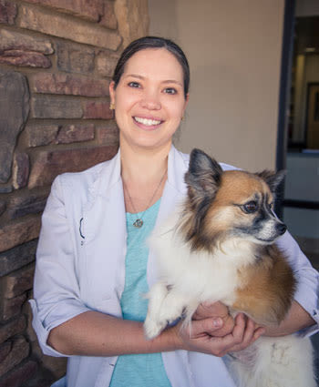 Jennifer Flick, DVM at animal hospital in Phoenix