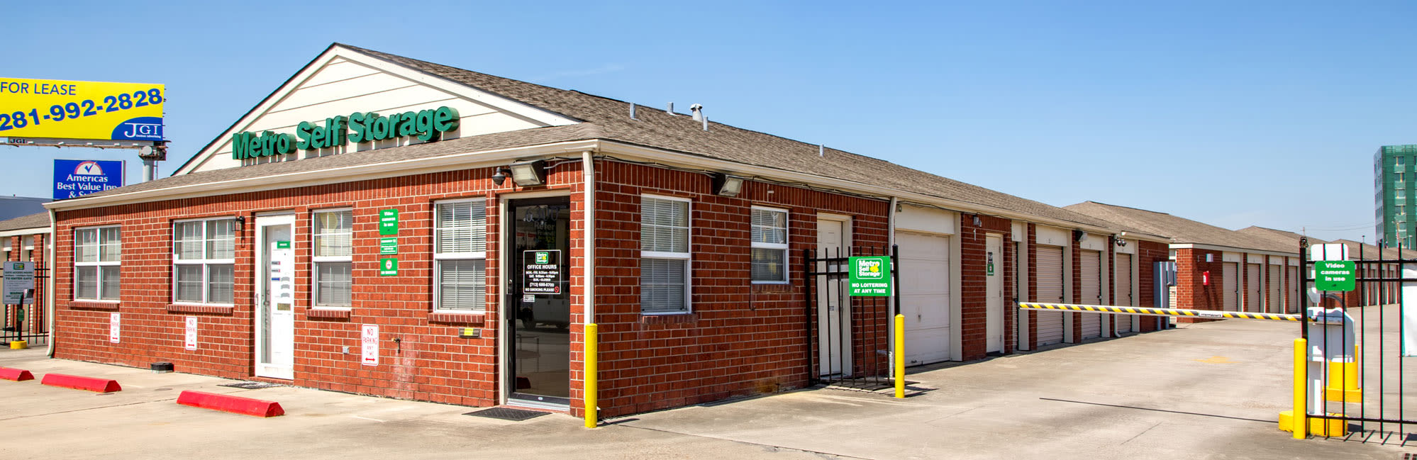 Houston TX Self Storage Units Near Northwest Crossing Metro Self Storage