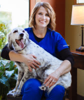Dr. Kelly Hoover at Kitsap Veterinary Hospital in Port Orchard, Washington