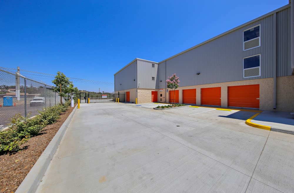 Exterior units at A-1 Self Storage in San Diego, California