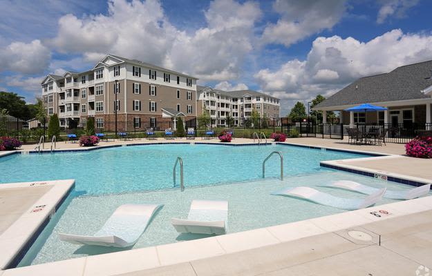 Relax by the Pool at Addison Court in Salisbury